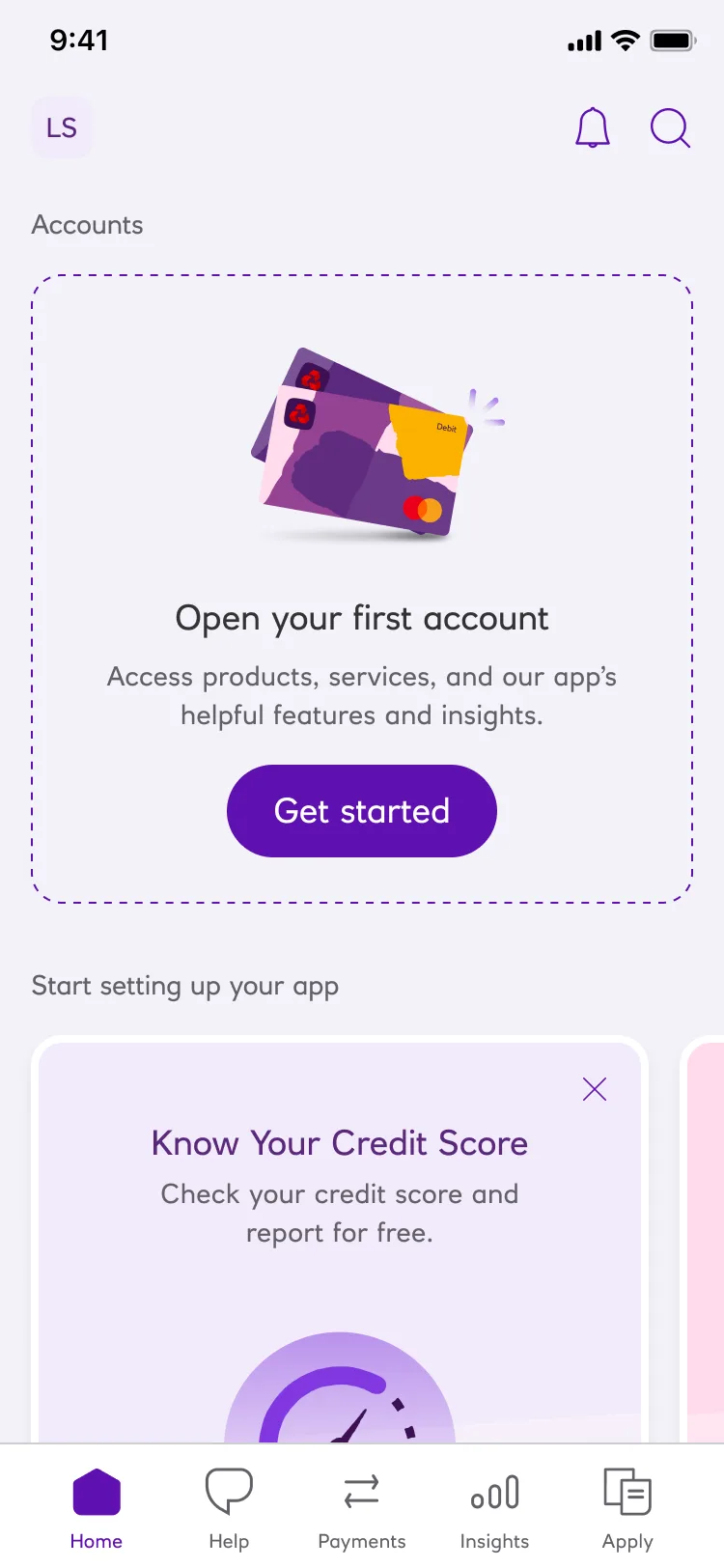 NatWest app screen
